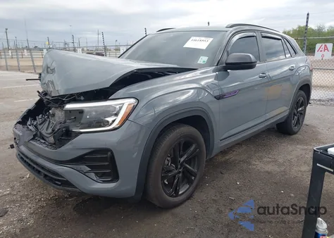 2025 Volkswagen Atlas Cross Sport 2.0T Sel R-Line Black из США, поврежденный, VIN 1V2AE2CA3SC224675